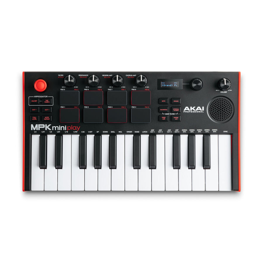 Controlador Akai MPK Mini Play Mk3 MIDI