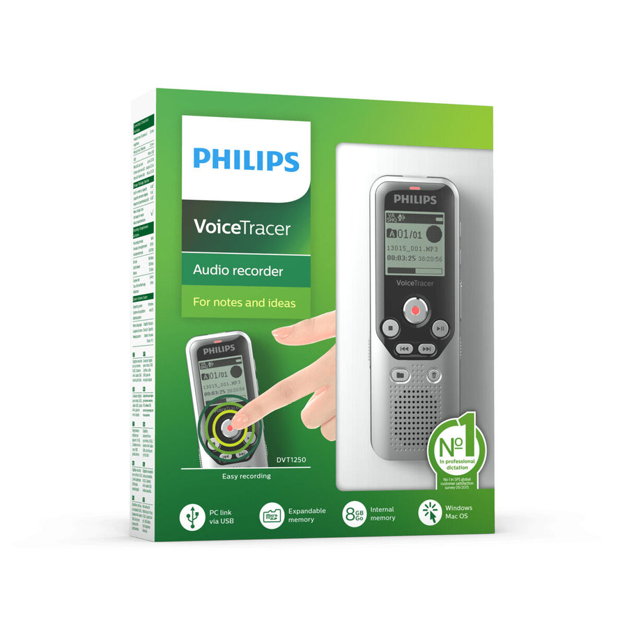 Recorder Philips DVT1250 Black/Grey