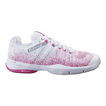 Zapatillas de Padel para Adultos Babolat Sensa Women Blanco