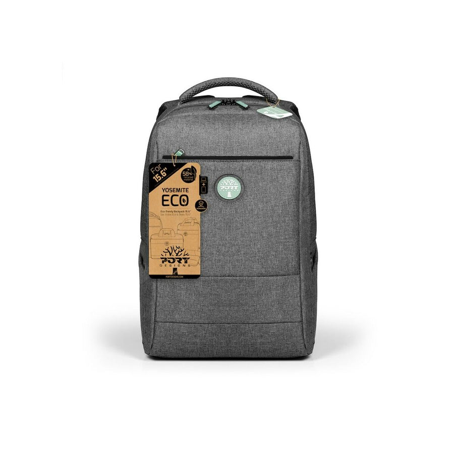 Mochila para Portátil Port Designs YOSEMITE Eco XL Negro Gris 46 x 4 x 16,5 cm