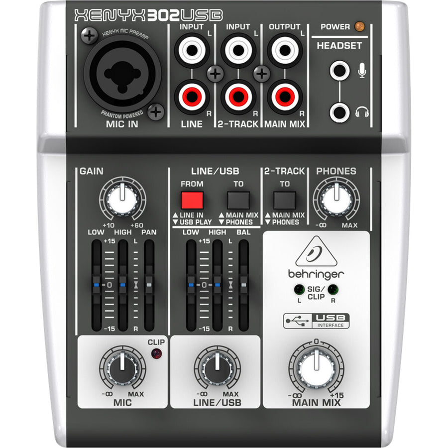 Mezclador Behringer X302USB