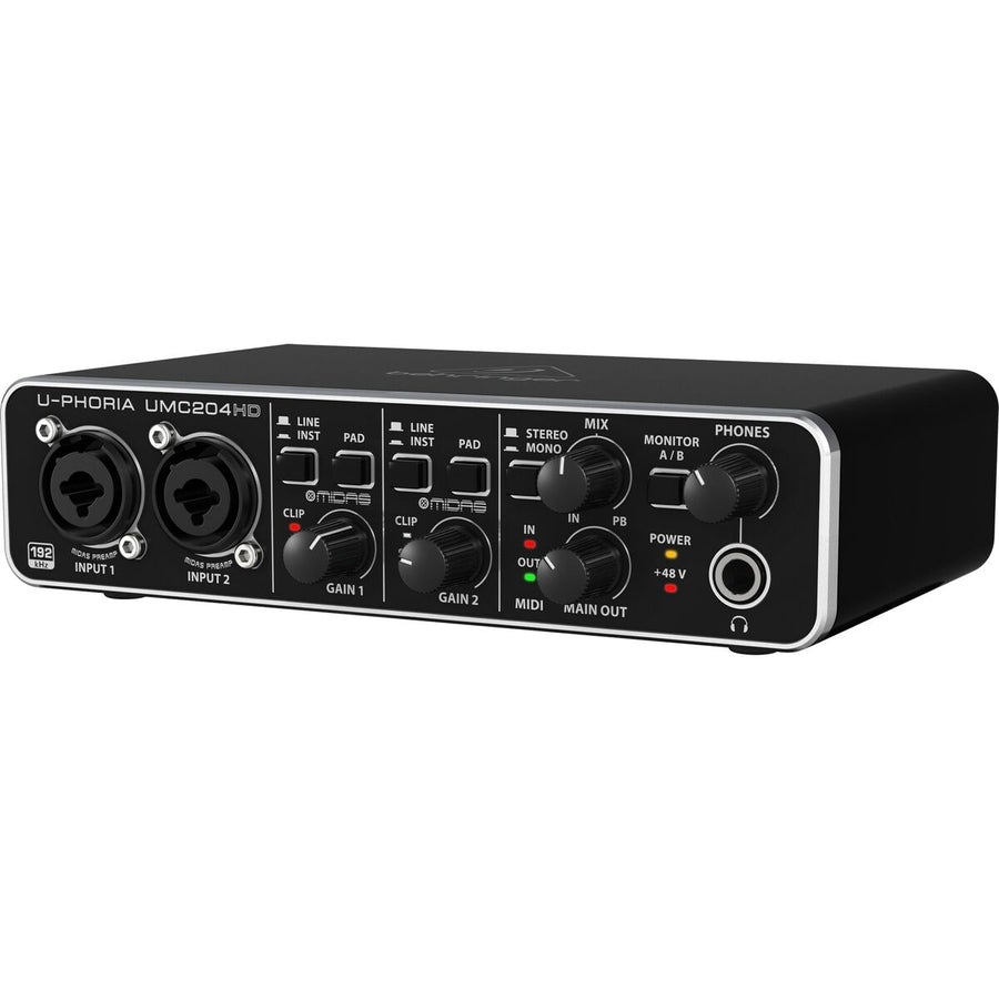 Interfaz de audio Behringer UMC204HD