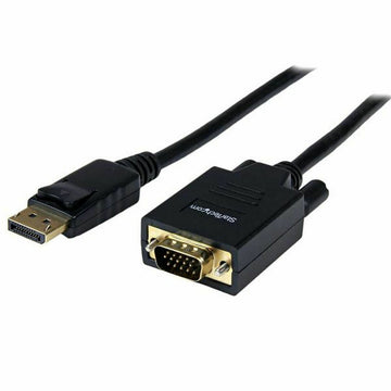 Adaptador DisplayPort a VGA Startech DP2VGAMM6 1,8 m