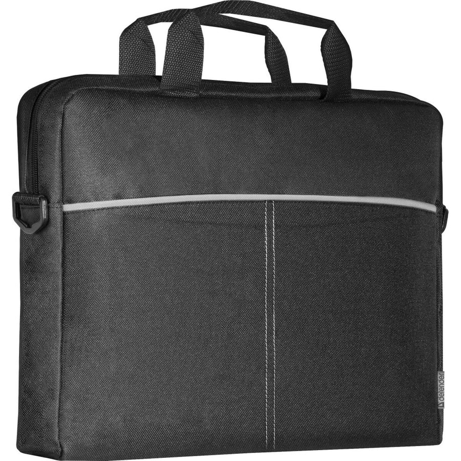 Maletín para Portátil Defender Lite Negro Gris Monocromo 15,6''