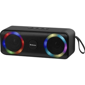 Altavoz Bluetooth Portátil Defender Q1 Negro 10 W