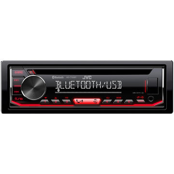 Radio CD para Coches Kenwood KD-T702BT Negro Rojo