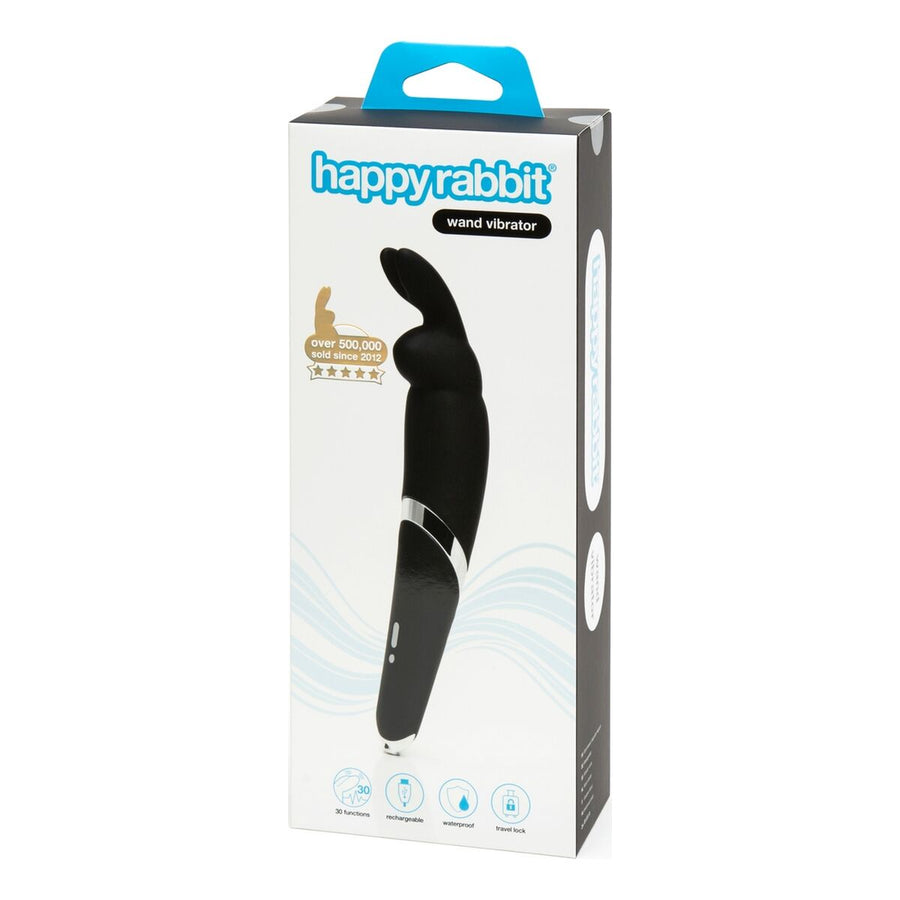 Wand Massager Happy Rabbit Black