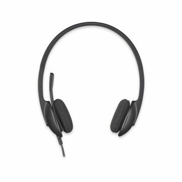 Auriculares con Micrófono Logitech 981-000475 USB 1,8 m Negro