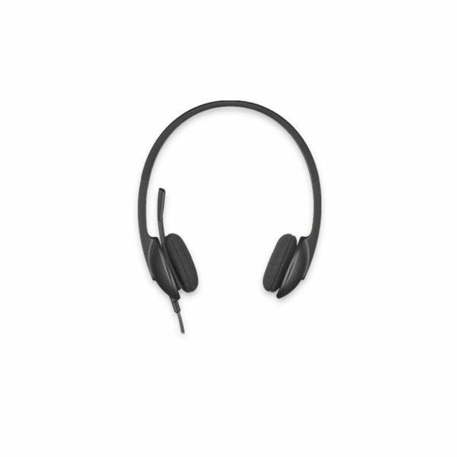 Headphones with Microphone Logitech 981-000475 USB 1,8 m Black