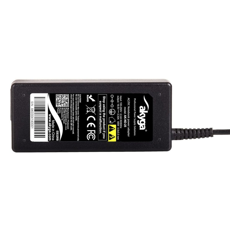 Cargador para Portátil Akyga AK-ND-25 65 W