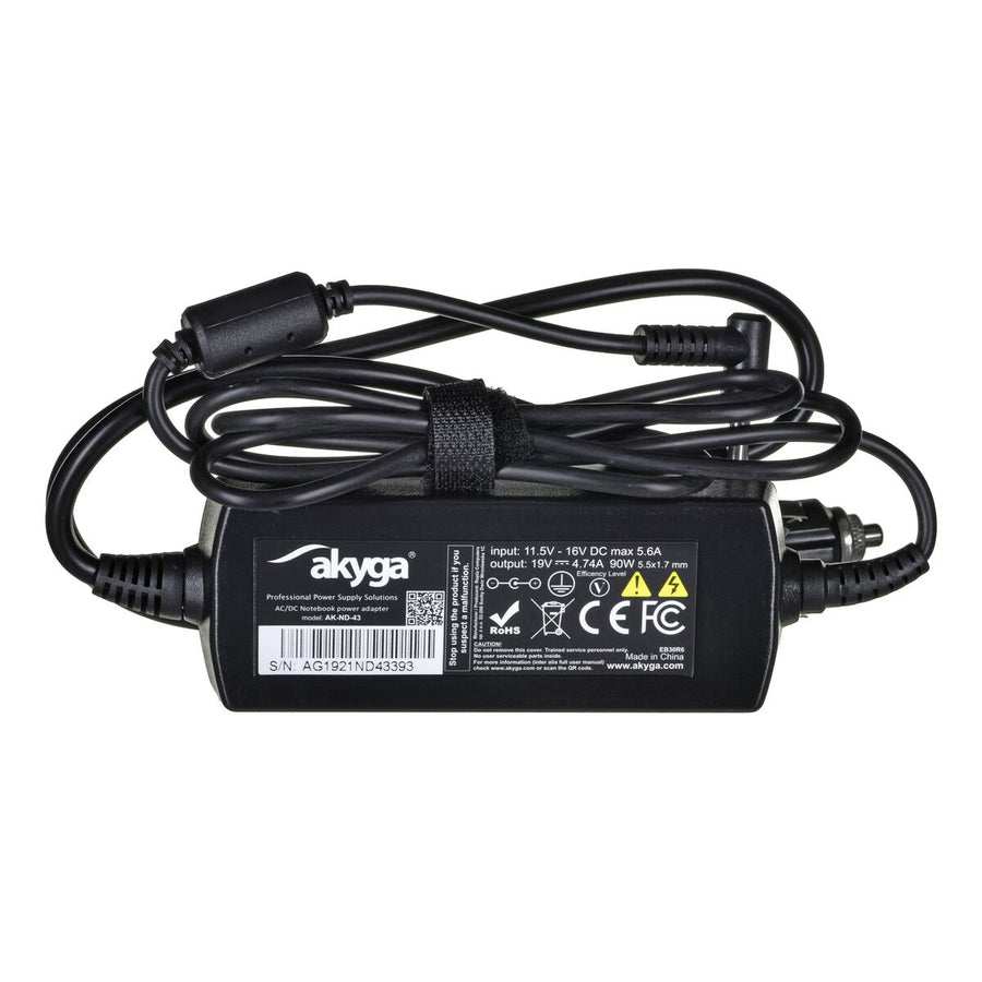 Cargador para Portátil Akyga AK-ND-43 90 W