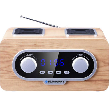 Radio Blaupunkt PP5.2CR Blanco Marrón Madera