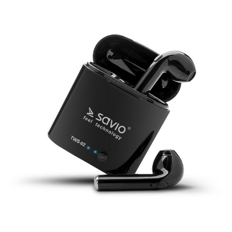 Auriculares in Ear Bluetooth Savio TWS-02 Negro Grafito