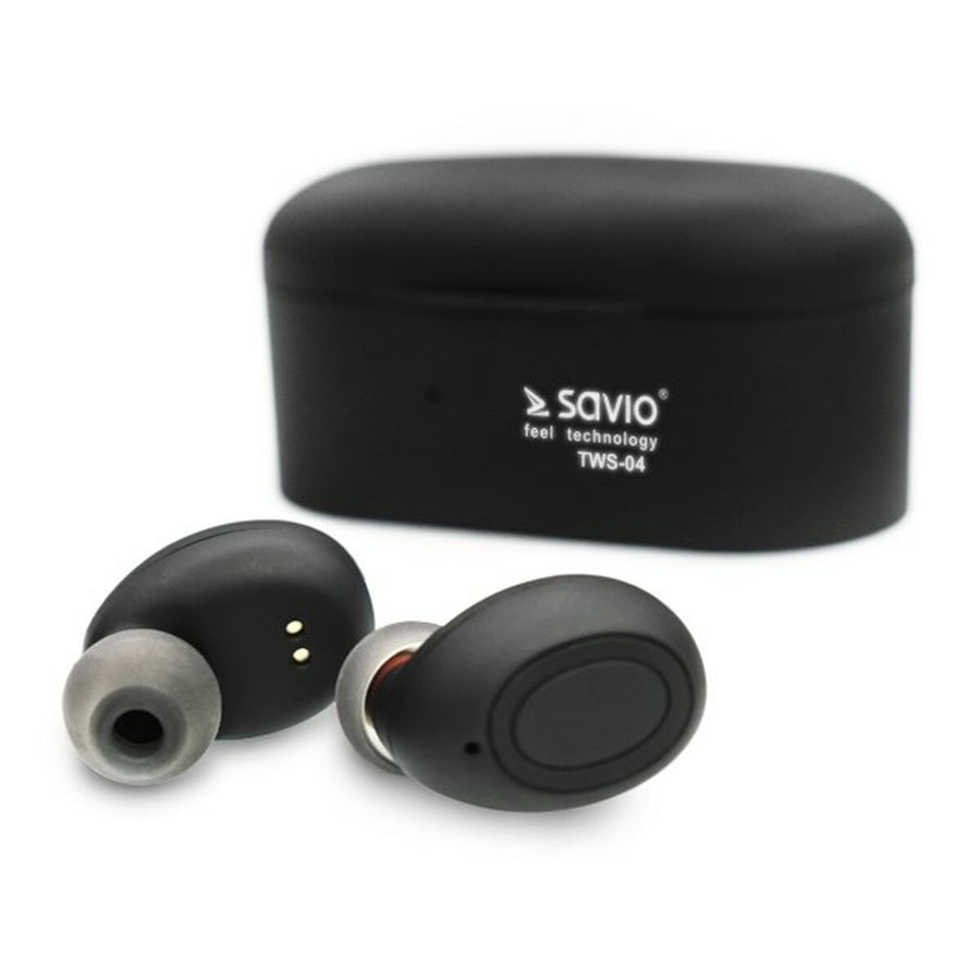 Auriculares in Ear Bluetooth Savio TWS-04 Negro Grafito