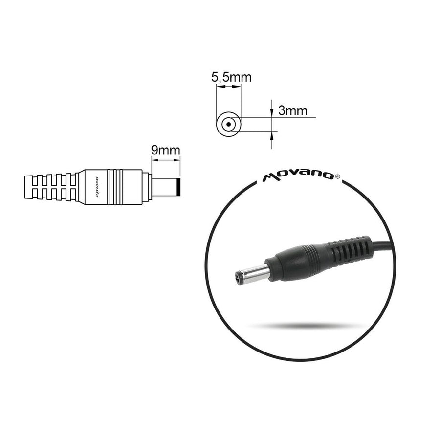 Cargador para Portátil Mitsu 5ZM052 90 W