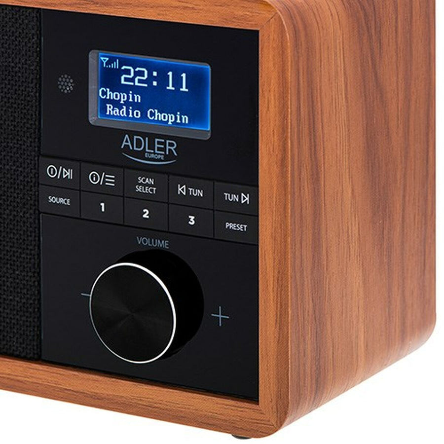 Radio Adler AD 1184 Black Wood