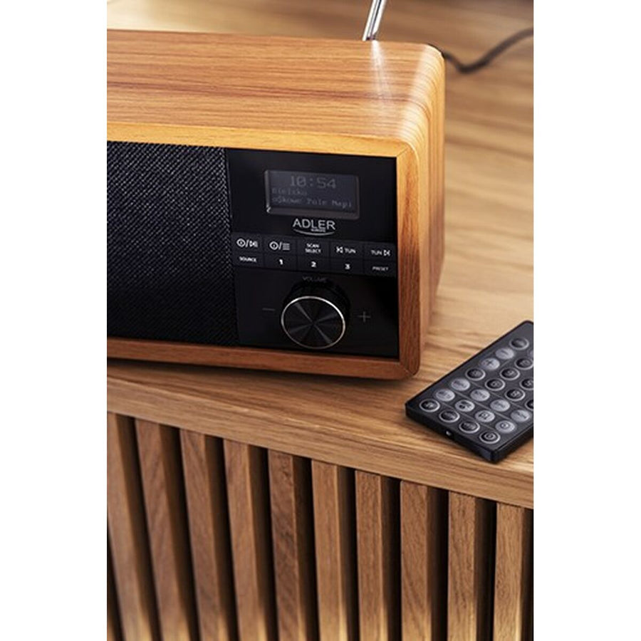 Radio Adler AD 1184 Black Wood