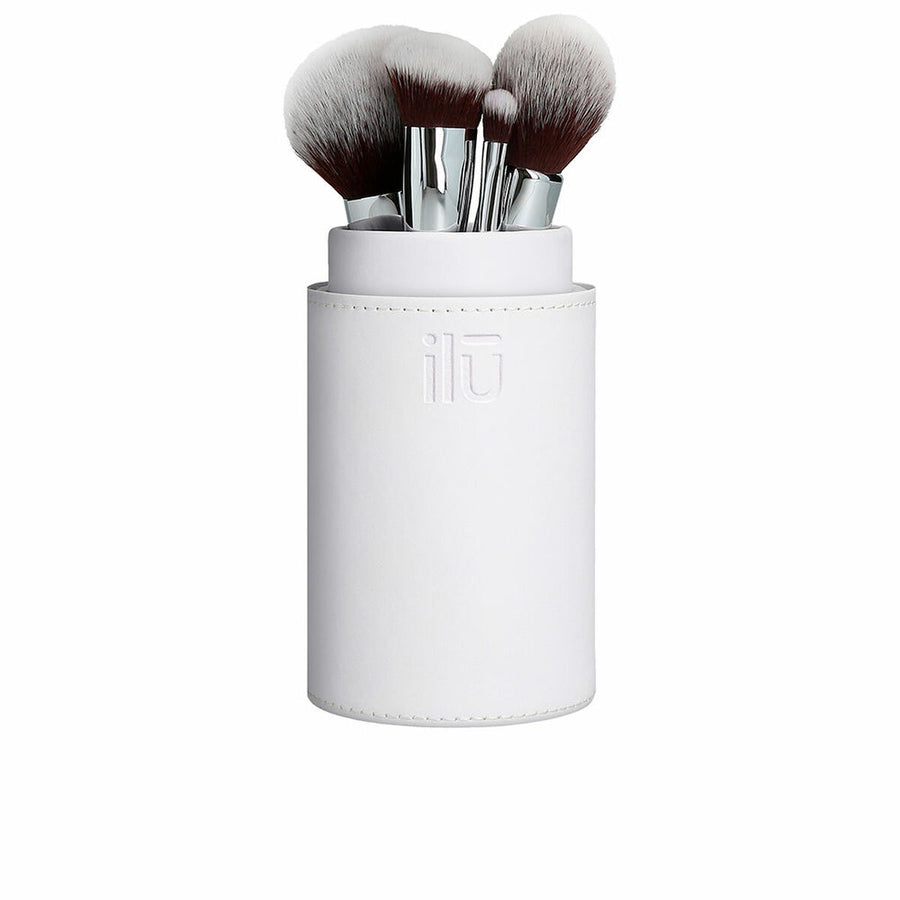 Estuche de Maquillaje Ilū Blanco Brocha de Maquillaje