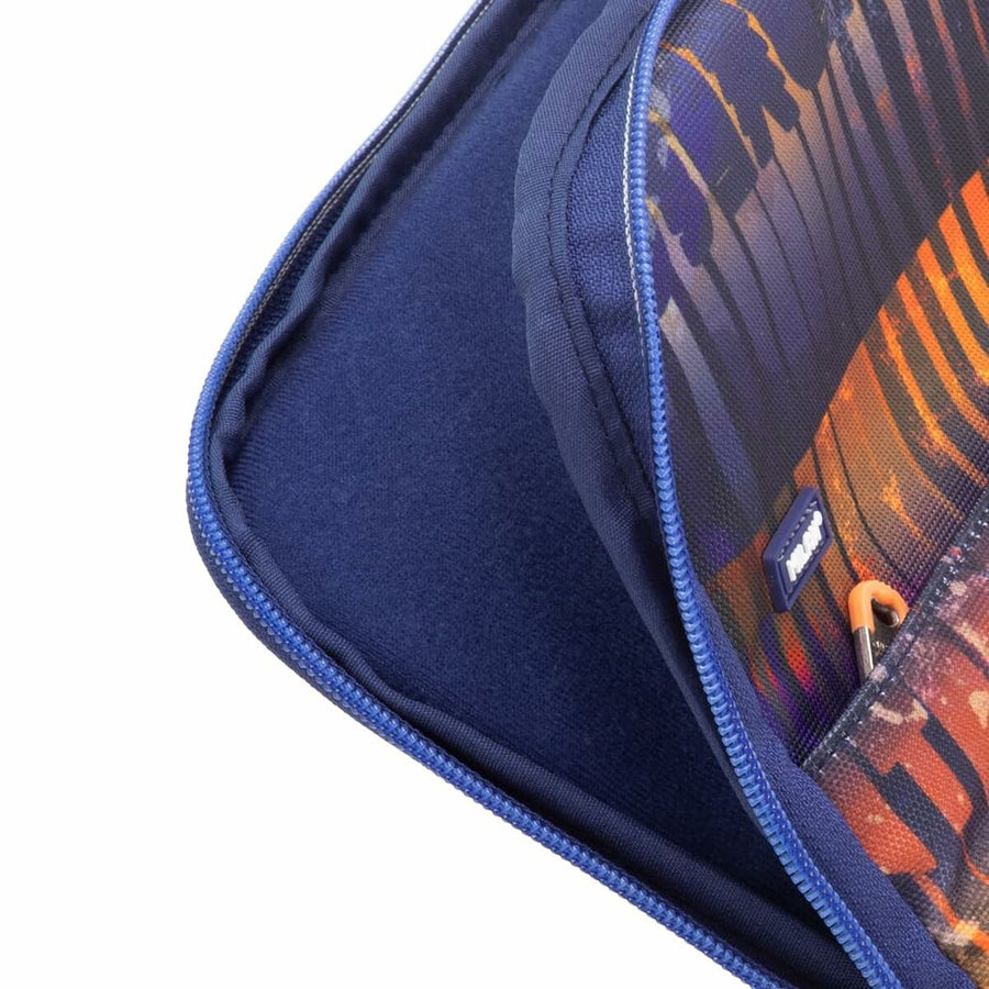 Laptop Cover Milan Fizz Navy Blue Orange 13