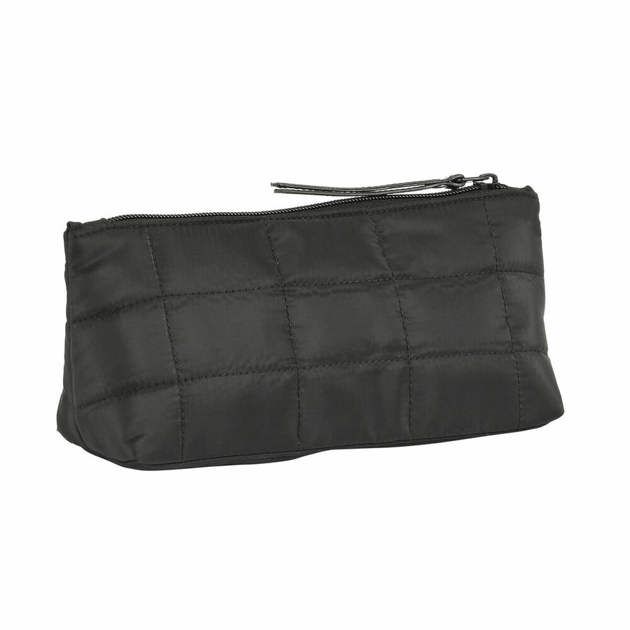 School Toilet Bag Moos Negro Padded Black (23 x 12 x 8 cm)