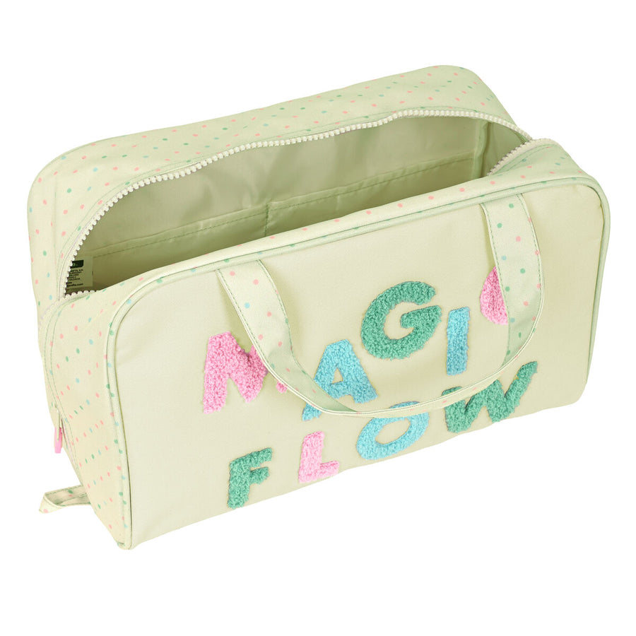 Neceser Escolar Glow Lab Magic flow Beige (31 x 14 x 19 cm)