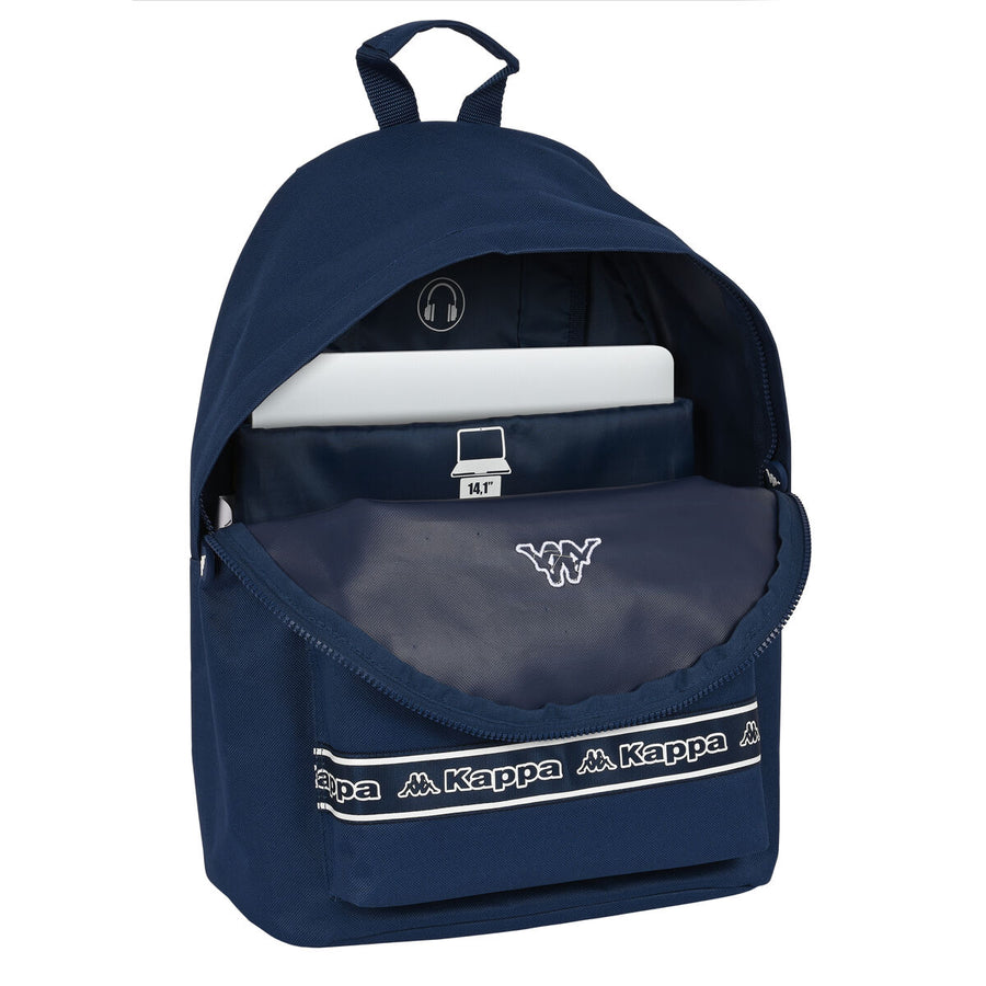 Laptop Backpack Kappa  kappa  Navy Blue (31 x 41 x 16 cm)