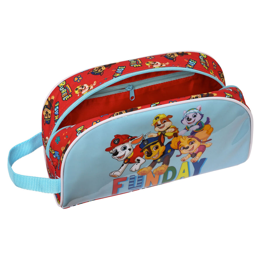 Neceser Escolar The Paw Patrol Funday Rojo Azul claro (26 x 16 x 9 cm)