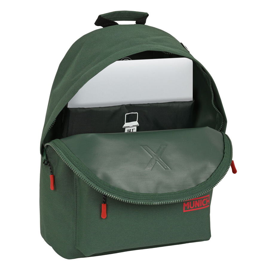 Laptop Backpack Munich  munich basicos  31 x 41 x 16 cm Green