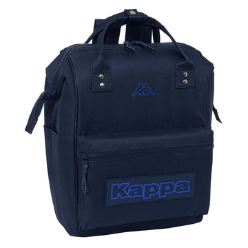 Mochila para Portátil Kappa Blue Night Azul marino 27 x 40 x 19 cm