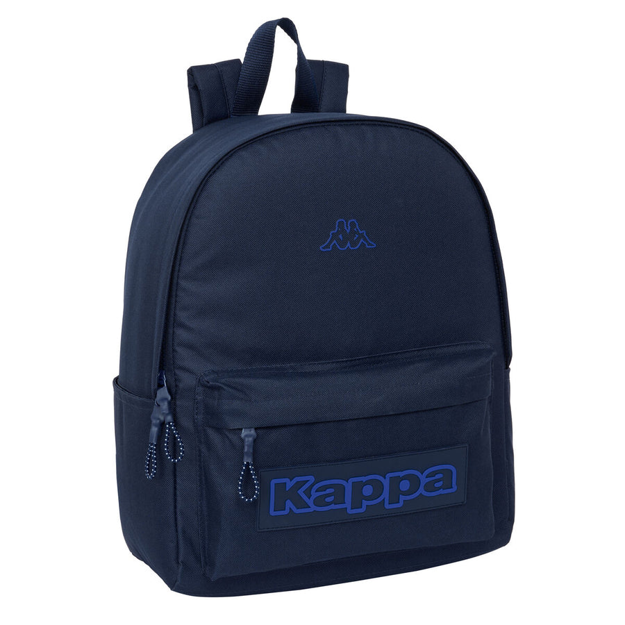 Mochila para Portátil Kappa Blue Night Azul marino 31 x 40 x 16 cm