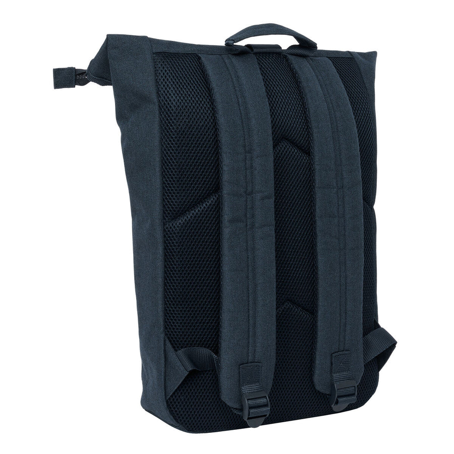 Mochila para Portátil Kappa Dark navy Gris Azul marino 28 x 42 x 13 cm