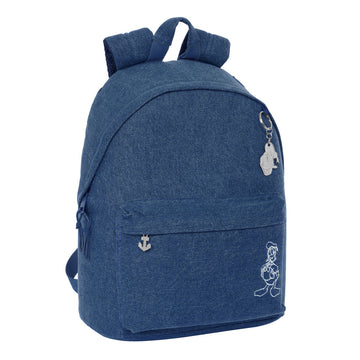 Mochila para Portátil Donald Denim Azul 31 x 41 x 16 cm