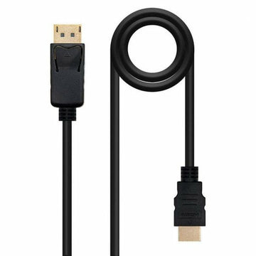 Adaptador DisplayPort a HDMI NANOCABLE 10.15.4302 Negro 2 m