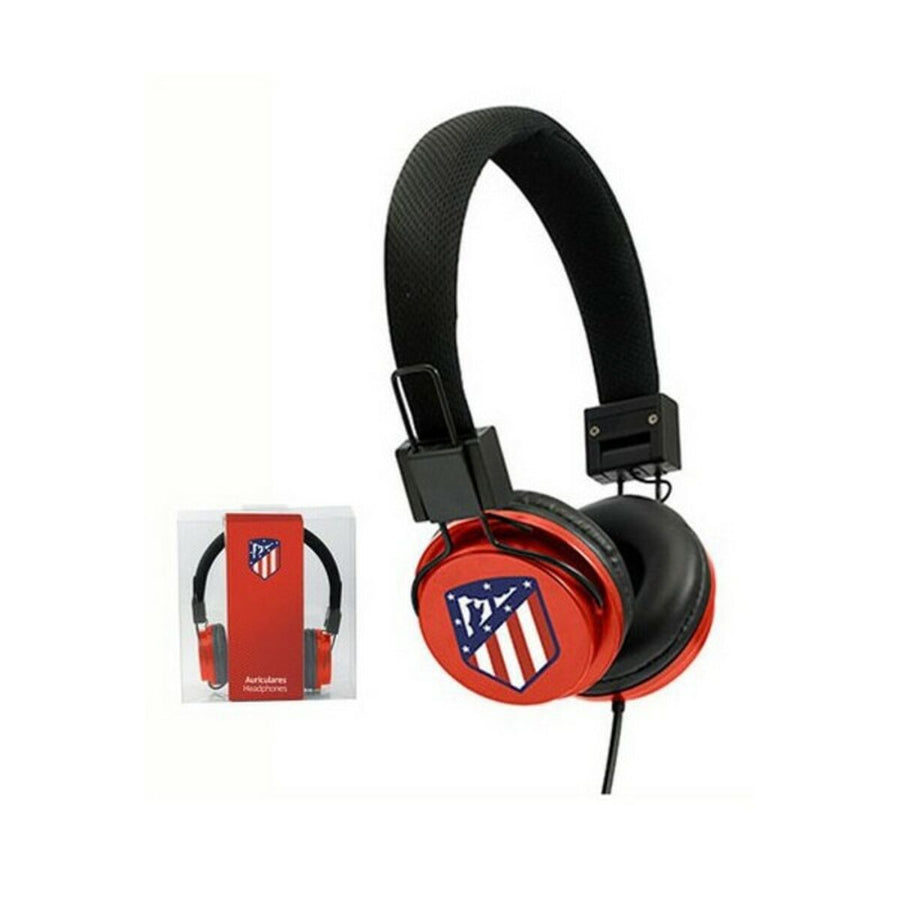 Headphones with Headband Atlético Madrid Red