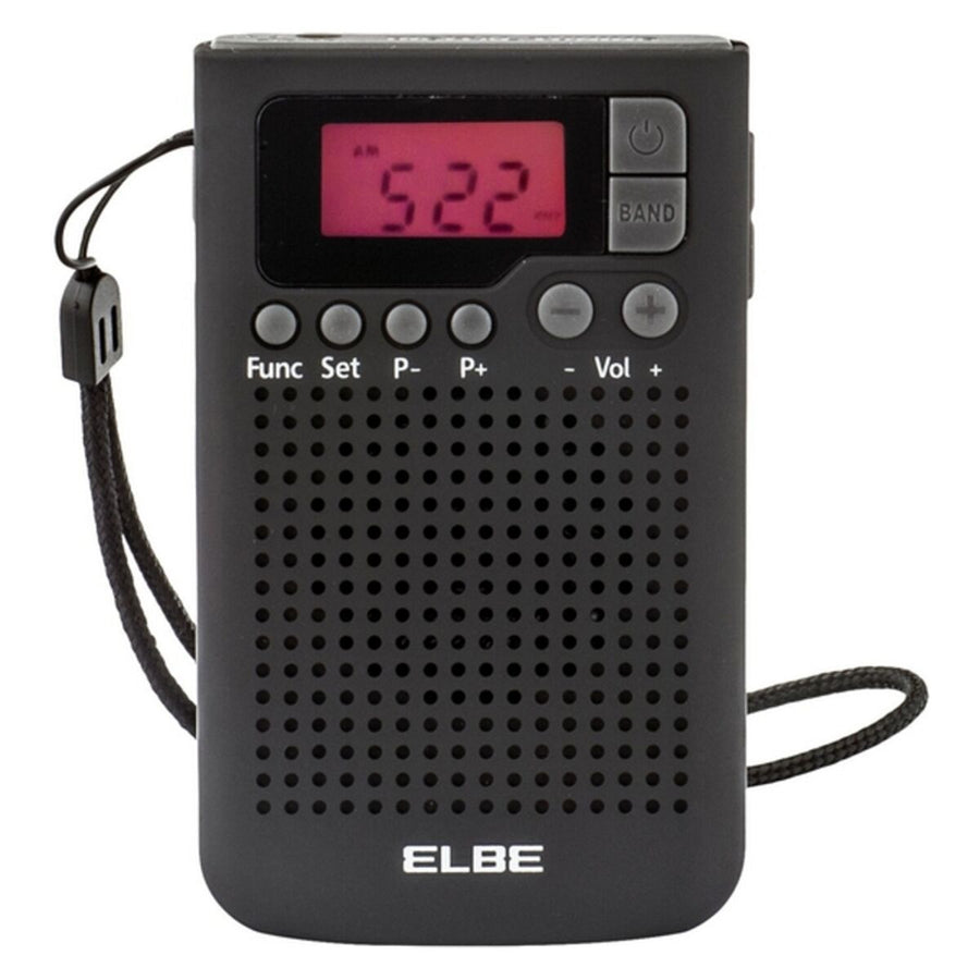 Radio Transistor ELBE RF-93 AM/FM Negro