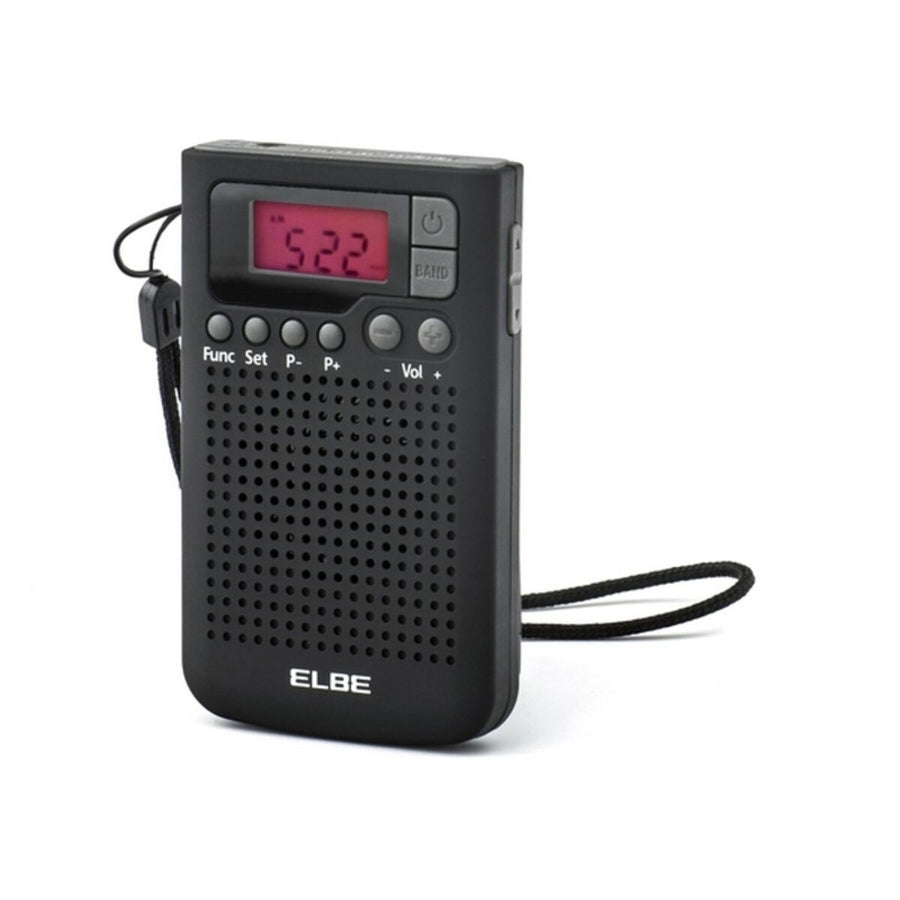 Radio Transistor ELBE RF-93 AM/FM Negro