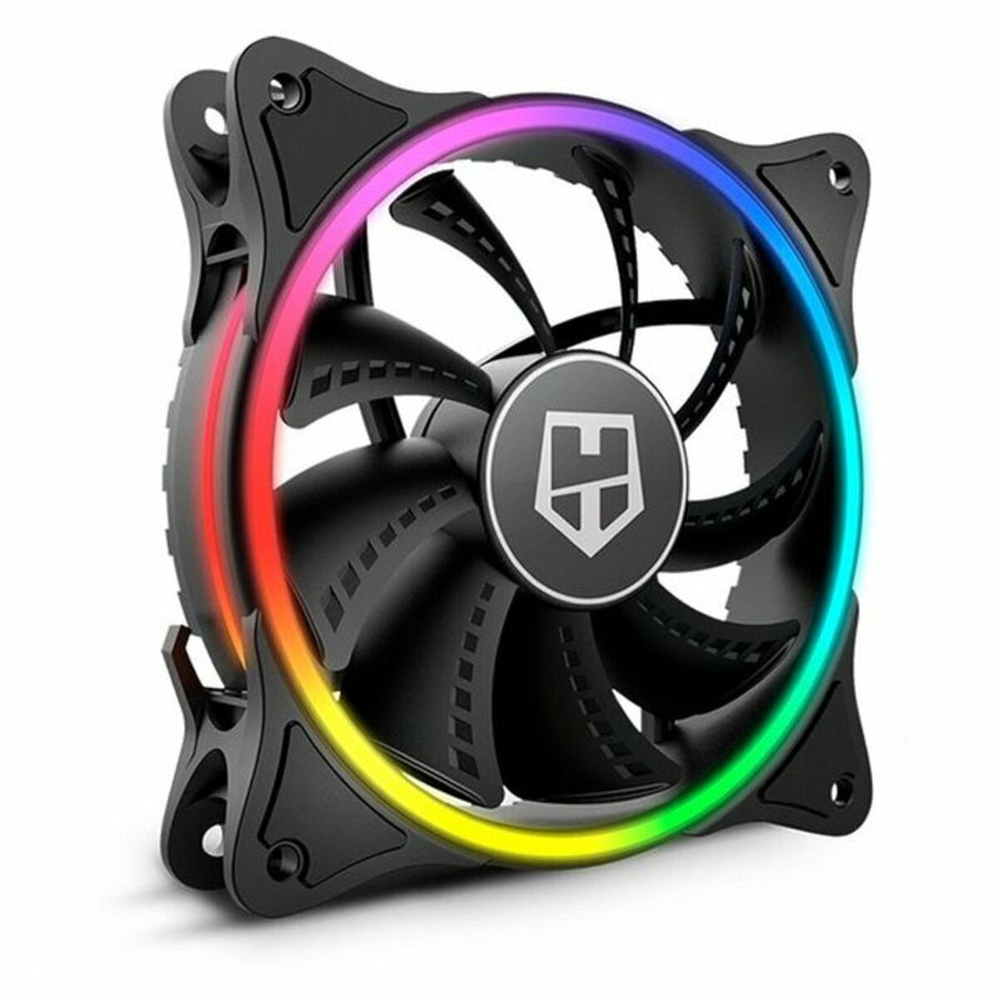 Ventilador Nox NXHUMMERXFAN Ø 12 cm 1100 rpm LED ARGB