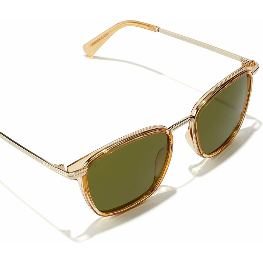 Unisex Sunglasses Hawkers Ink Ø 50 mm Golden Green