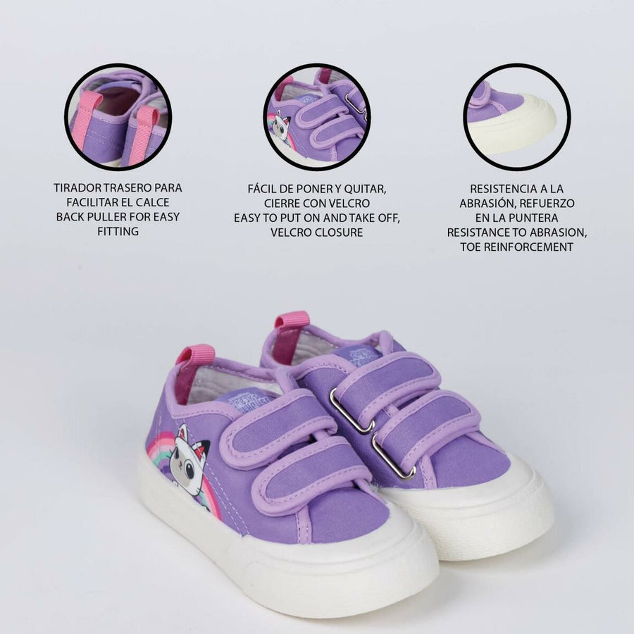 Zapatillas Deportivas Infantiles Gabby's Dollhouse Morado