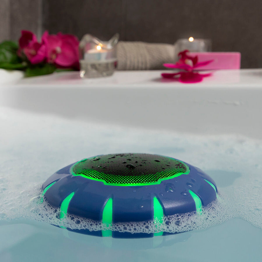 Floating Wireless Speaker with LED Floaker InnovaGoods