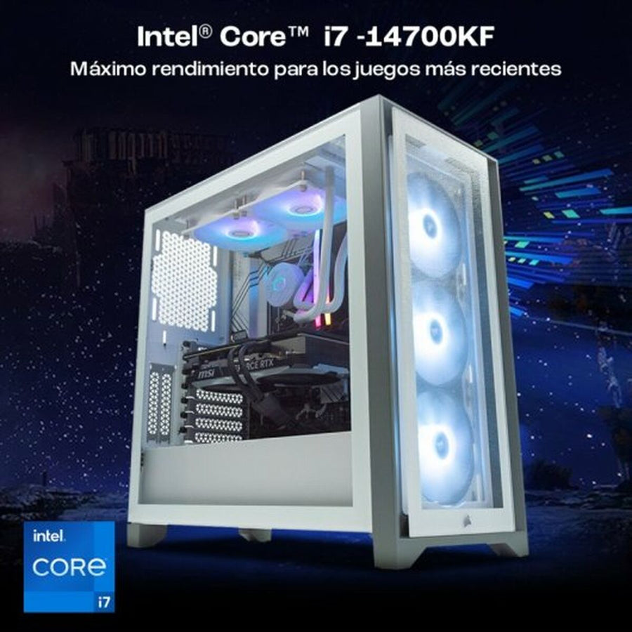 PC de Sobremesa PcCom Imperial  32 GB RAM 2 TB SSD Nvidia Geforce RTX 4070