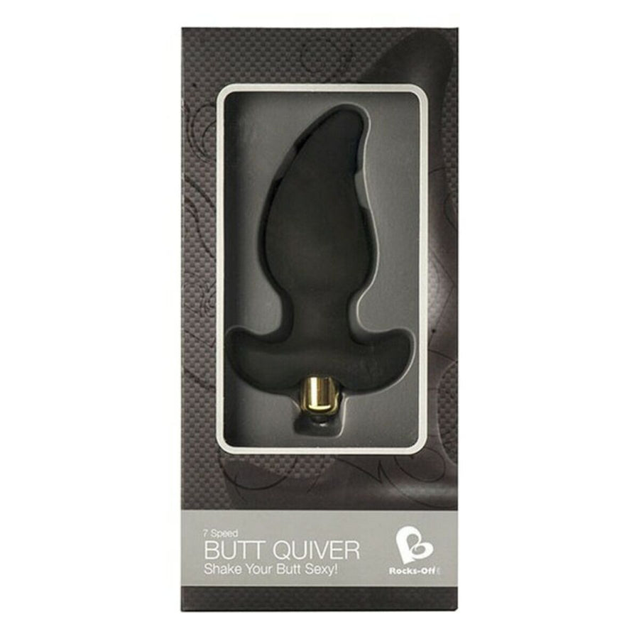 Plug Anal Rocks-Off 7BTQBLK Negro